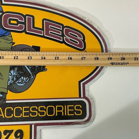 Sign J&P Cycles Custom Parts Sign - Picture 6 of 8